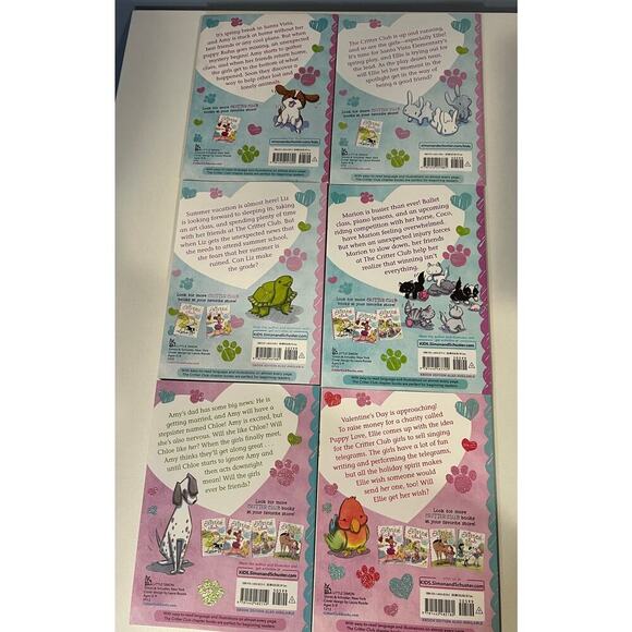 Bundle of 6 Books from "The Critter Club" Series - Picture 3 of 3